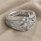Ajaton vintage-boho-sormus