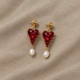 Couture Helmi Sydänkorvakorut