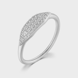 Pavé Marquise Kerrostettava Sormus