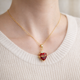 Sydämen Rauha | Kullattu Kaulaketju Uskoen