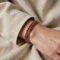 Hopeinen Ruby Tenisipanta