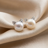 Helmi-korvakorut "Purrfectly Elegant" - Hopea